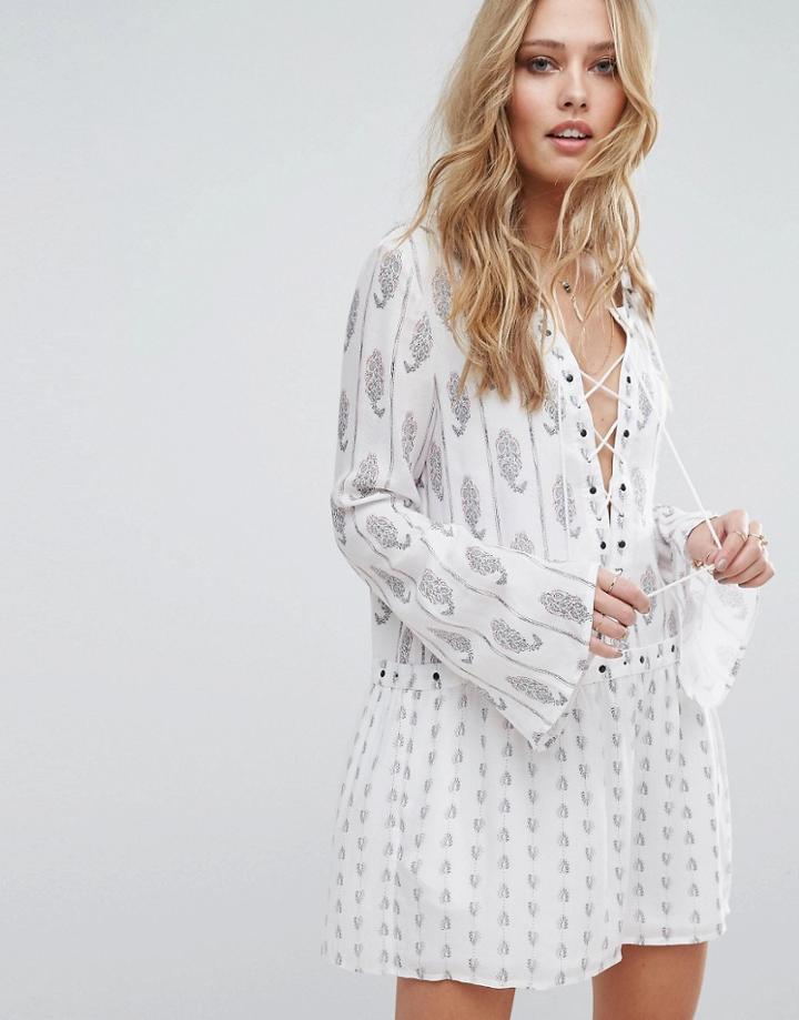 The Jetset Diaries Shayworth Mini Dress - White
