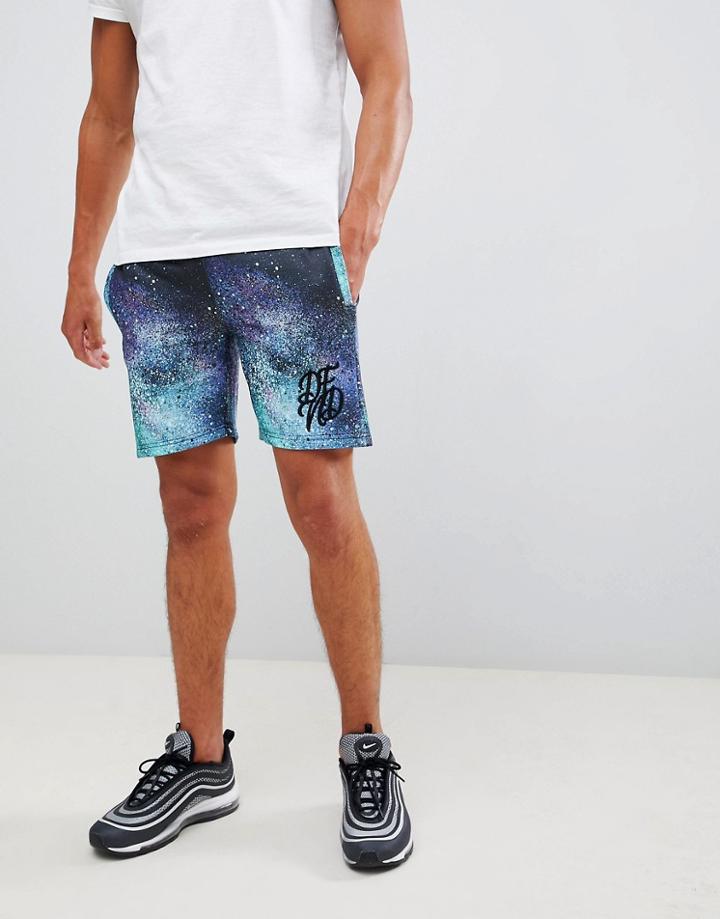 Dfnd Booms Drawstring Shorts - Blue