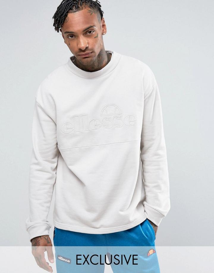 Ellesse Sweatshirt With Turtleneck - Gray