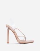 Ego X Molly-mae Comethru Strappy Sandals In Beige-neutral
