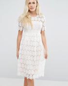 Little White Lies Tagan Crochet Dress - White
