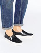 Love Moschino Stamp Logo Sneaker - Black