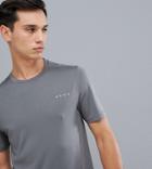 Asos 4505 Tall T-shirt With Quick Dry In Gray - Gray