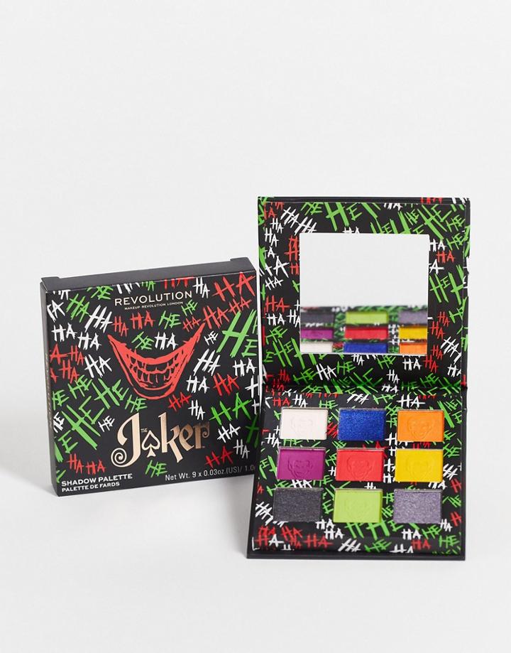 Revolution X Dc Comics Joker Why So Serious Eyeshadow Palette-multi