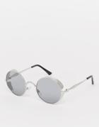 Jeepers Peepers Round Smoke Lens Sunglasses