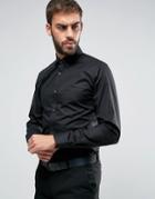 Hugo By Hugo Boss Efin Stretch Shirt Extra Slim Skinny Fit Contrast Pl
