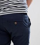 Jacamo Plus Skinny Fit Chino In Navy - Navy