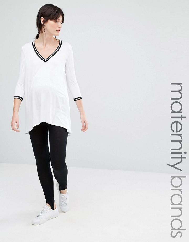 Bluebelle Maternity Lounge Stirrup Legging - Black