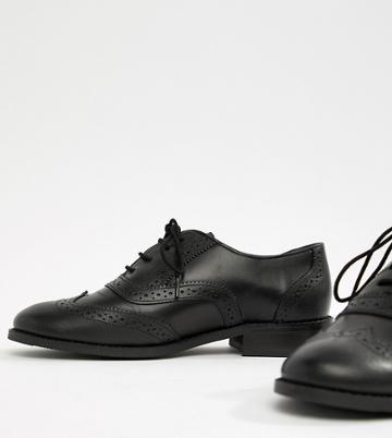 Park Lane Leather Brogues - Black