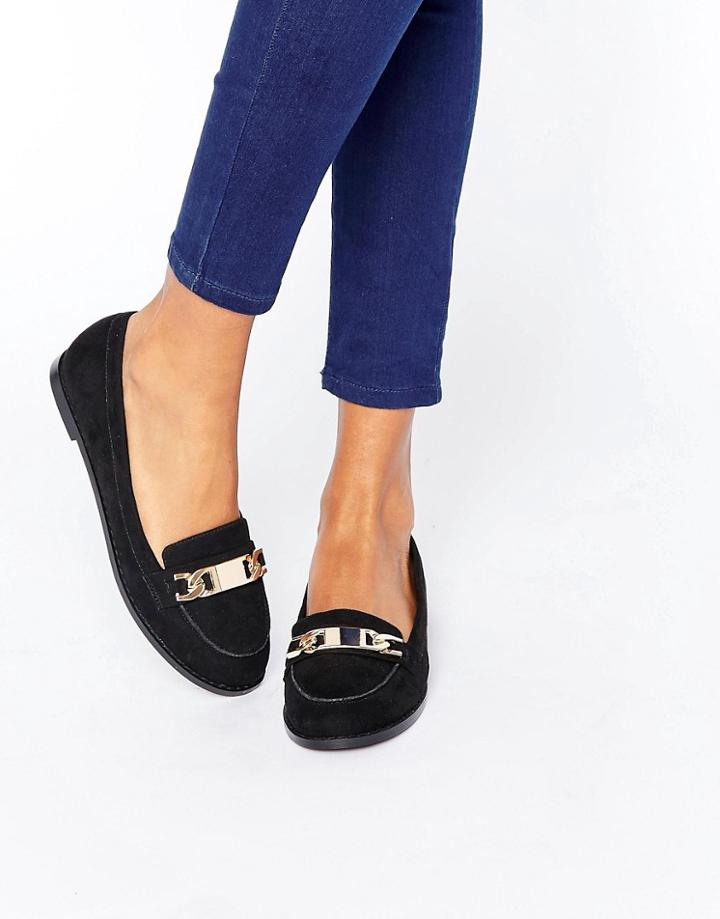 Asos Martina Loafers - Black