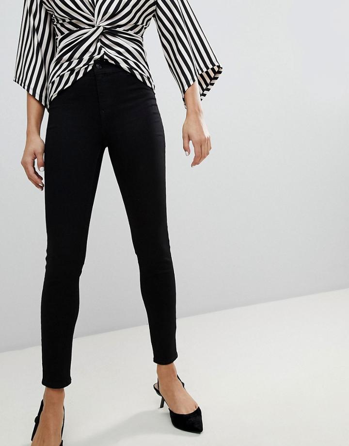 Mango Denim Jegging - Black