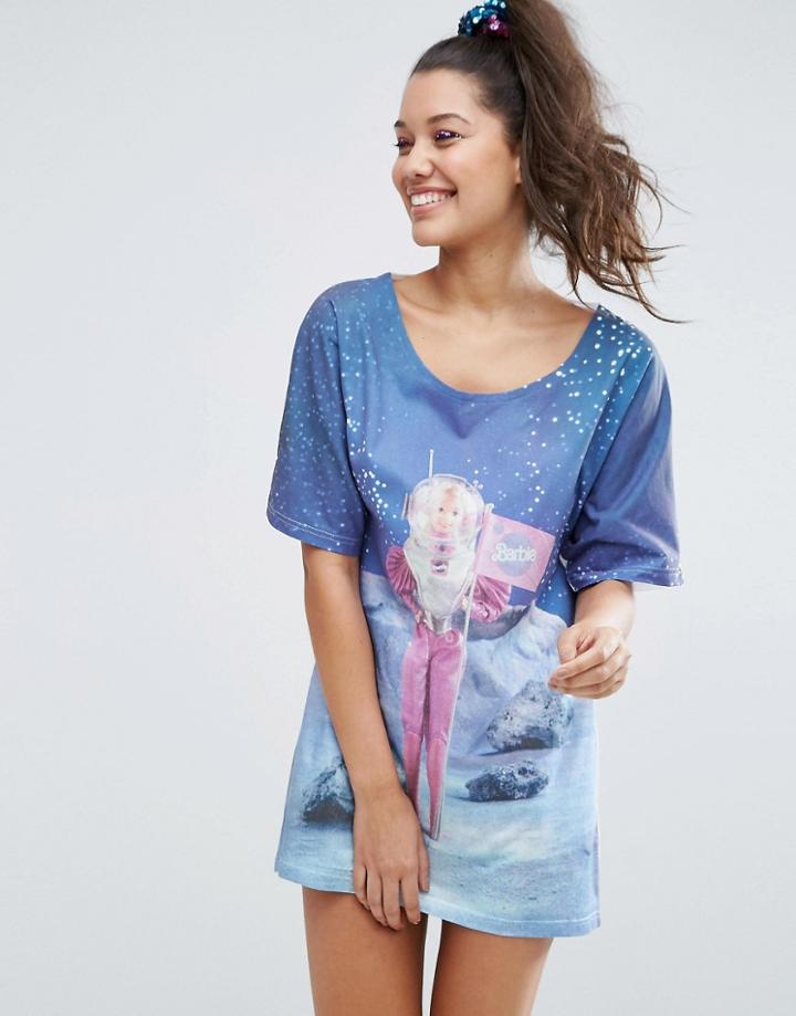 Asos Barbie Space Sleep Tee - Multi