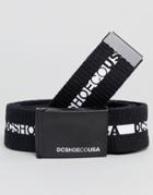 Dc Shoes Chinook Belt In Black - Black