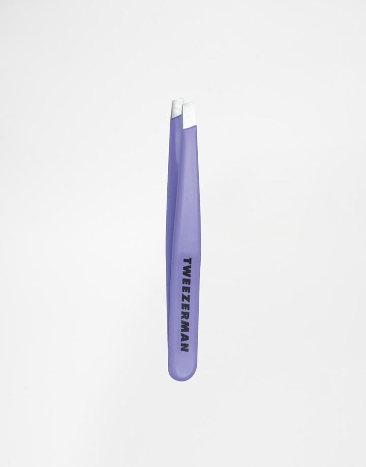 Tweezerman Mini Slant Tweezers Lavender - Lavender