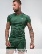 Puma Retro Football T-shirt In Green Exclusive To Asos 57657802 - Green