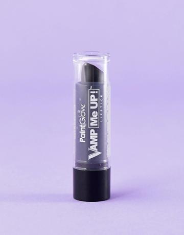 Paintglow Vamp Me Up Lipstick - Black - Black