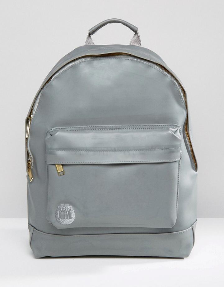 Mi-pac Rubber Backpack Gray - Gray