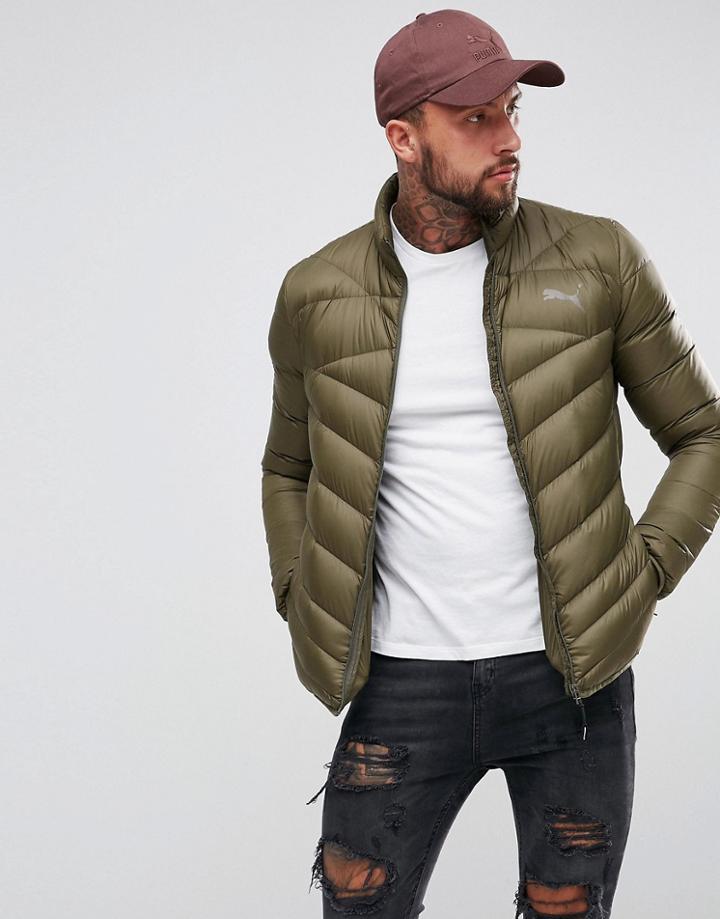 Puma Pack Lite Jacket In Green 59234814 - Green