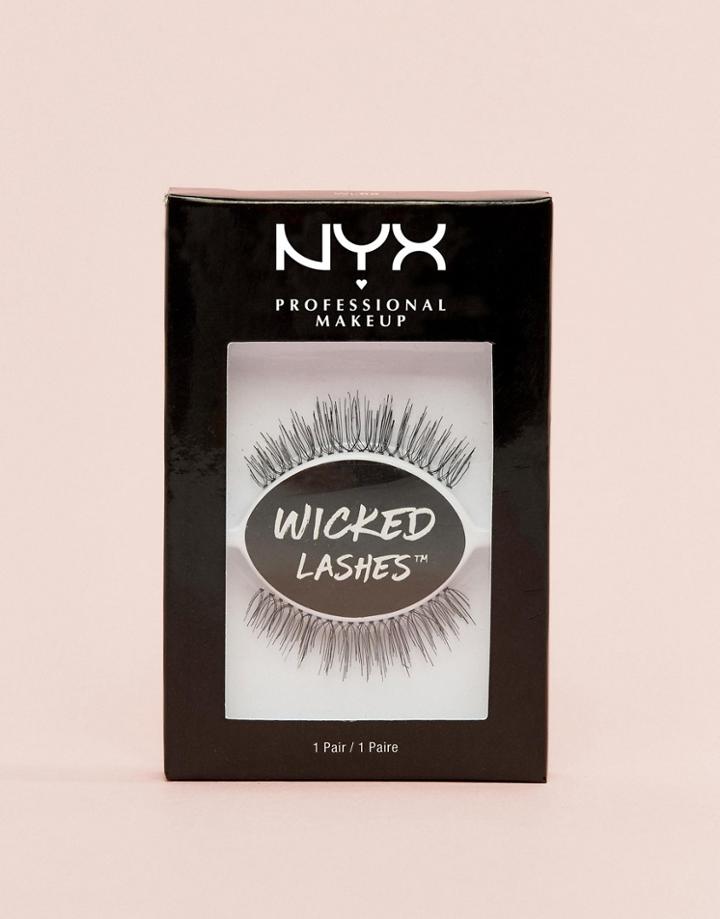 Nyx Professional Makeup Wicked Lashes - Bashful - Black