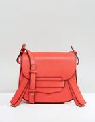 Park Lane Crossbody Bag With Tassel - Red