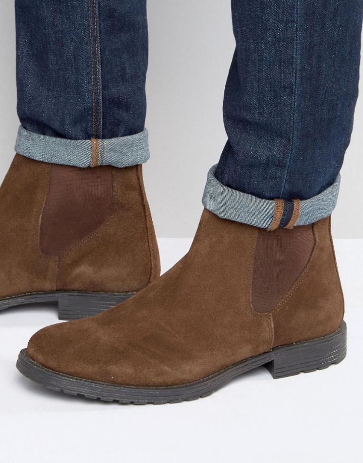 Jack & Jones Radnor Chelsea Boots - Brown