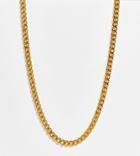Asos Design Stainless Steel Chain Necklace In Gold Tone