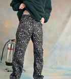 Collusion 90s Fit Cargos In Warped Print-multi