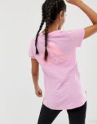 Adidas Training Winners Tee In Pink - Pink