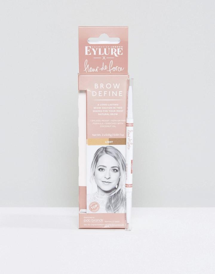 Eylure X Fleur De Force Brow Define Micro Dual Crayon - Beige