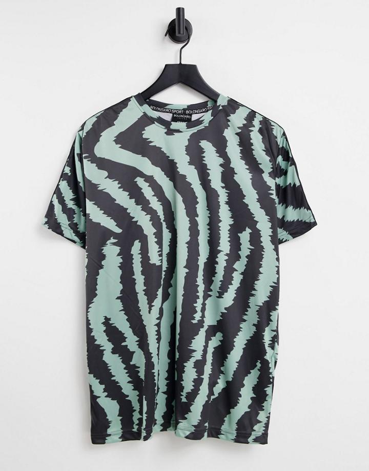 Bolongaro Trevor Sport Zee Stripe T-shirt-blue