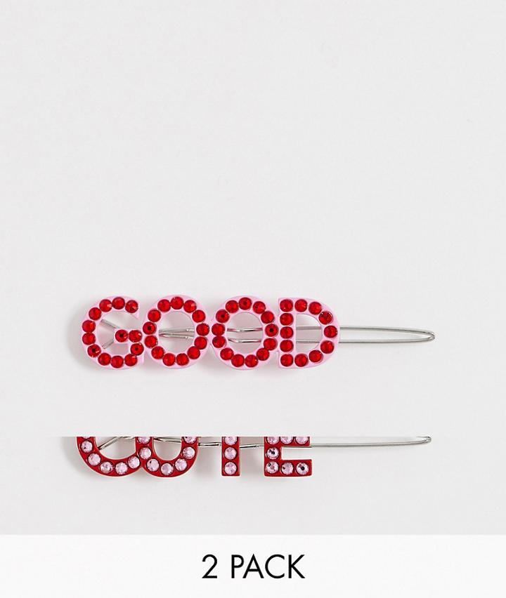 Pieces Yesi Good Cute Hair Slides