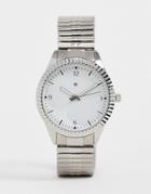 Spirit Design Ladies Bracelet Watch In Silver