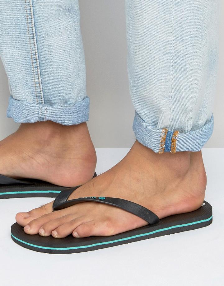 Rhythm Flip Flops - Black