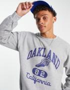 New Look Oakland Sweatshirt In Gray