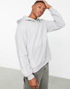 The North Face Tech Hoodie In Gray