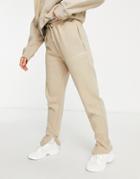 Il Sarto Slim Leg Sweatpants In Beige-neutral