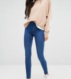 New Look Tall Butterfly Jegging In Blue - Blue