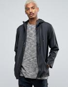Serge De Nimes 4 Symbol Rain Coat - Black