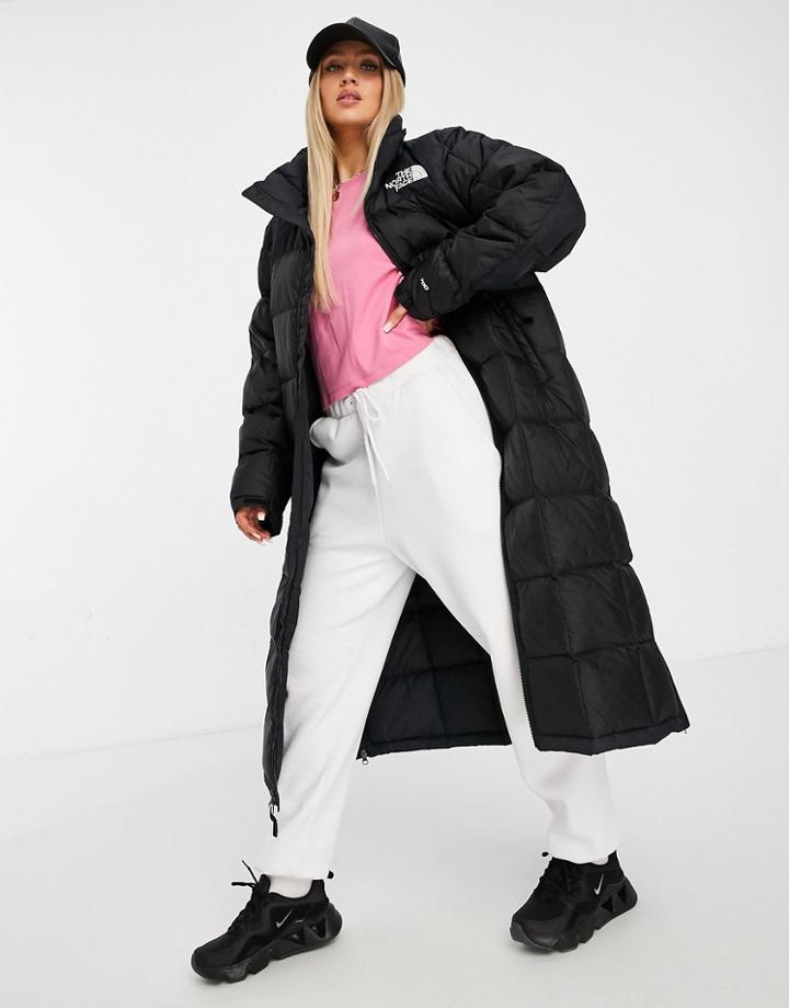 The North Face Lhotse Duster Coat In Black