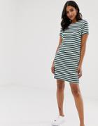 Vila Stripe T-shirt Dress - Multi