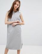 Weekday Sleeveless Sweater Dress - Gray