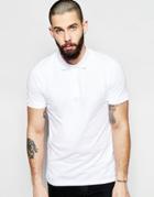 Only & Sons Pique Polo Shirt - White