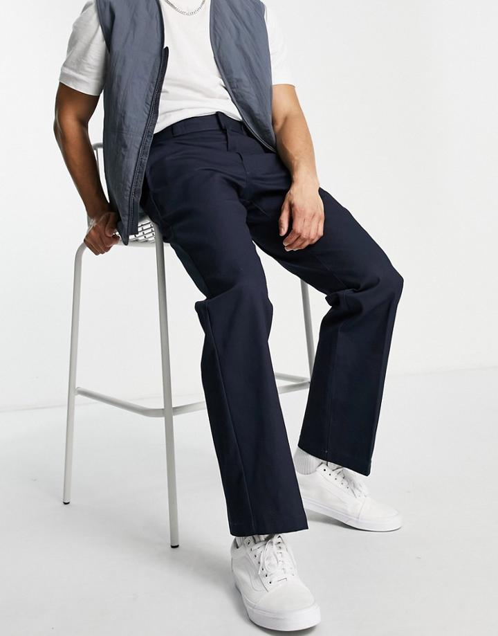 Dickies 874 Work Pants In Navy Straight Fit - Navy