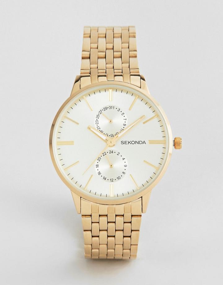 Sekonda Bracelet Watch In Gold - Gold