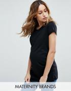 New Look Maternity Crew T-shirt - Black