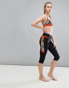 Speedo Hydra Fizz Capri Pant - Black