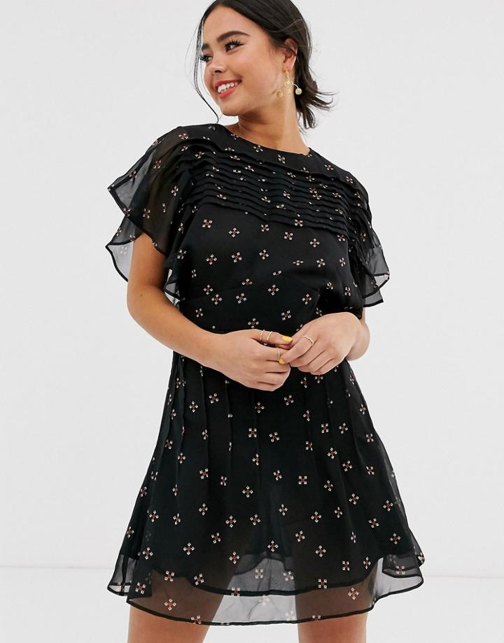 Stevie May Cambridge Mini Dress - Black