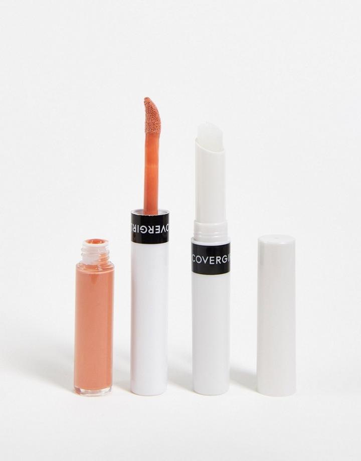 Covergirl Outlast All-day Lip Color With Topcoat In Porcelain-red
