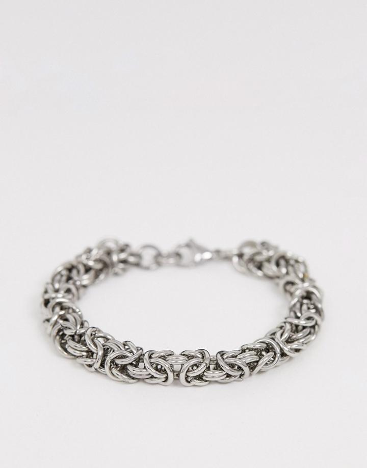 Seven London Chunky Chain Bracelet In Silver - Silver