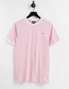 Ellesse Meduno Small Logo T-shirt In Meduno In Light Pink